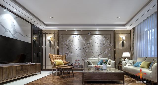 中式與現(xiàn)代結(jié)構(gòu)三層復(fù)式別墅裝修案例實(shí)拍，漂亮