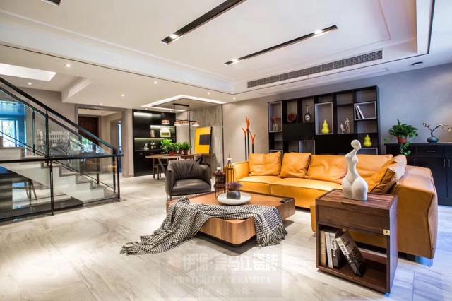 350平別墅裝修實(shí)拍照片，現(xiàn)代風(fēng)格