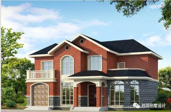 田園風(fēng)格農(nóng)村二層房屋設(shè)計圖，看著就愜意