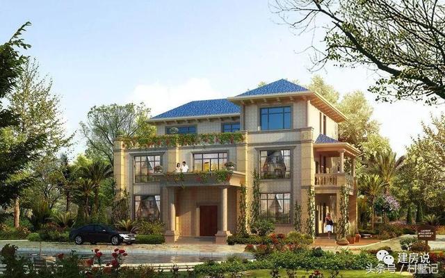 25款漂亮的自建別墅效果圖片，建房也要看顏值