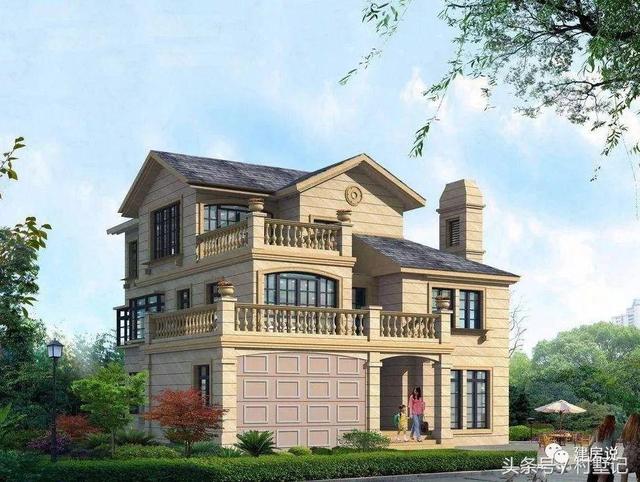 25款漂亮的自建別墅效果圖片，建房也要看顏值