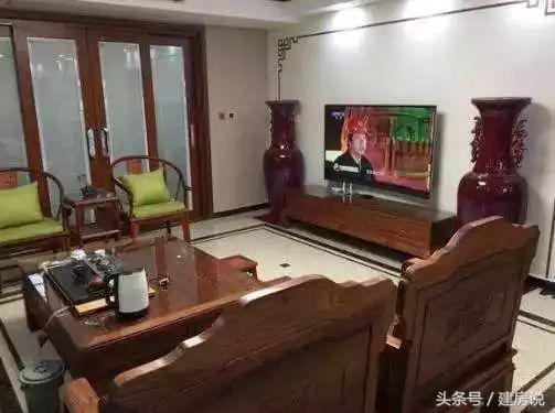 中式別墅豪宅實景圖，附室內(nèi)裝修照片