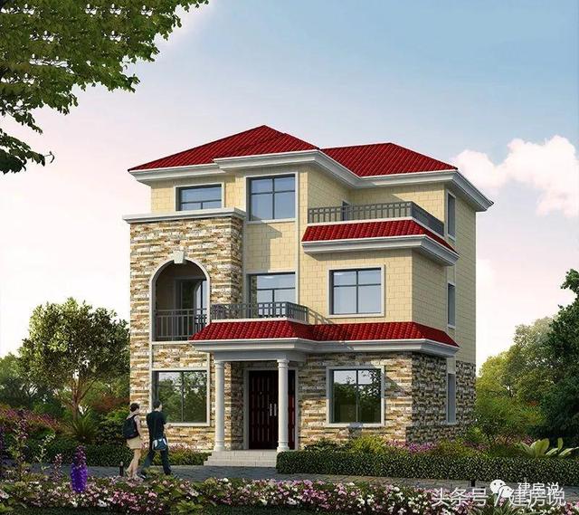10款經(jīng)濟(jì)又好看的三層樓房設(shè)計(jì)方案，隨便挑一套建都是經(jīng)典