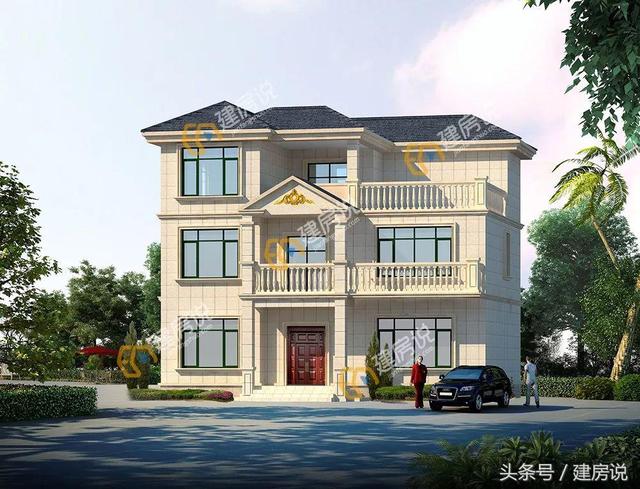 10款經(jīng)濟(jì)又好看的三層樓房設(shè)計(jì)方案，隨便挑一套建都是經(jīng)典