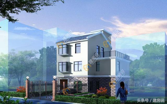 10款經(jīng)濟(jì)又好看的三層樓房設(shè)計(jì)方案，隨便挑一套建都是經(jīng)典