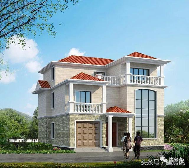 10款經(jīng)濟(jì)又好看的三層樓房設(shè)計(jì)方案，隨便挑一套建都是經(jīng)典