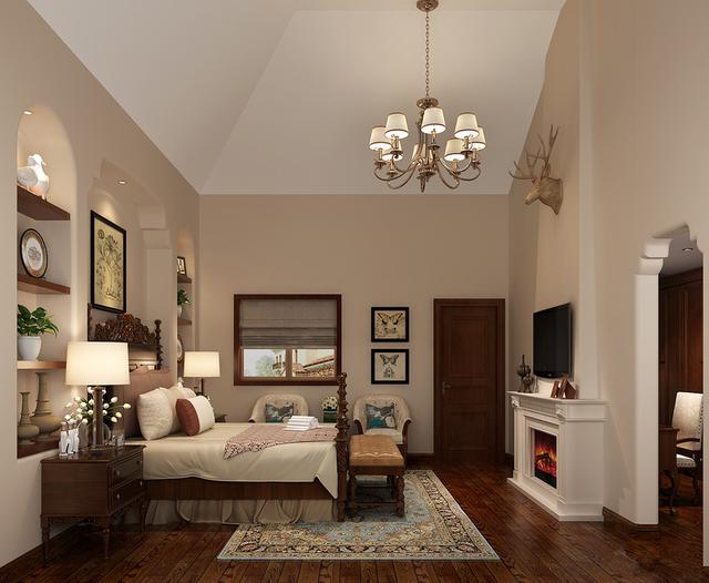 聯(lián)排別墅美式裝修風(fēng)格案例實拍，看完都豎大拇指