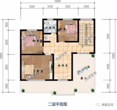 幾款10米開間的農(nóng)村小別墅戶型，你喜歡哪個(gè)？