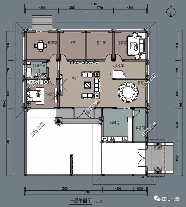 幾款帶院子的農(nóng)村自建別墅設(shè)計方案，有院子才叫別墅