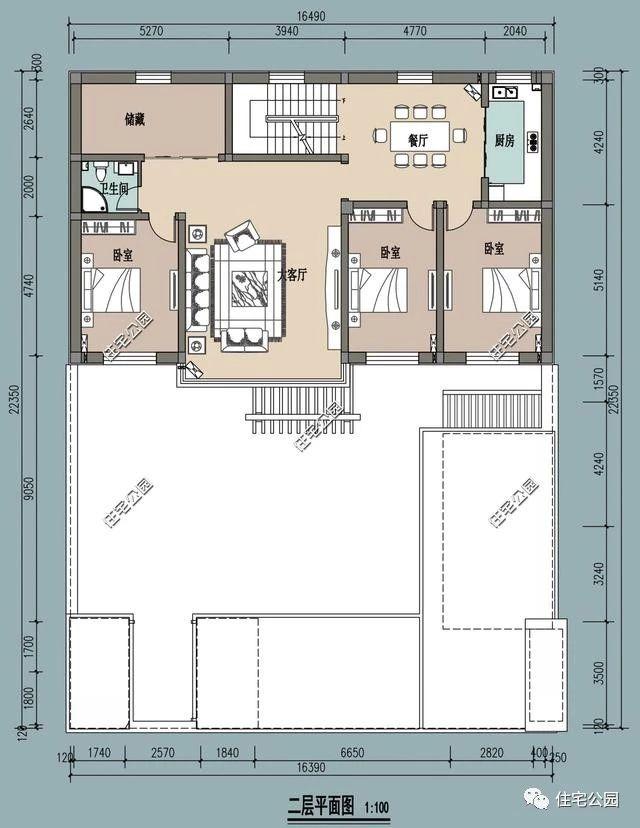 幾款帶院子的農(nóng)村自建別墅設(shè)計方案，有院子才叫別墅
