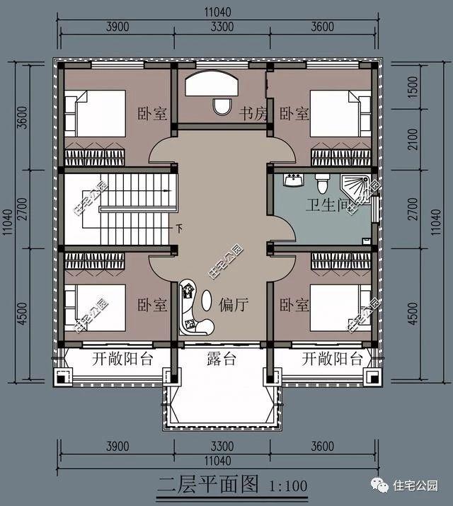 幾款帶院子的農(nóng)村自建別墅設(shè)計方案，有院子才叫別墅