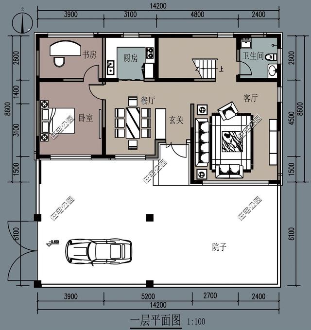幾款帶院子的農(nóng)村自建別墅設(shè)計方案，有院子才叫別墅