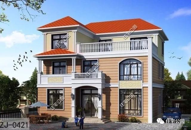 10套帶堂房的自建房戶型圖，喜歡堂房的快來看看