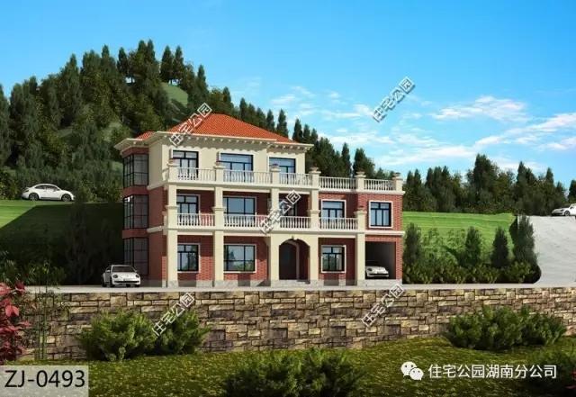 10套帶堂房的自建房戶型圖，喜歡堂房的快來看看