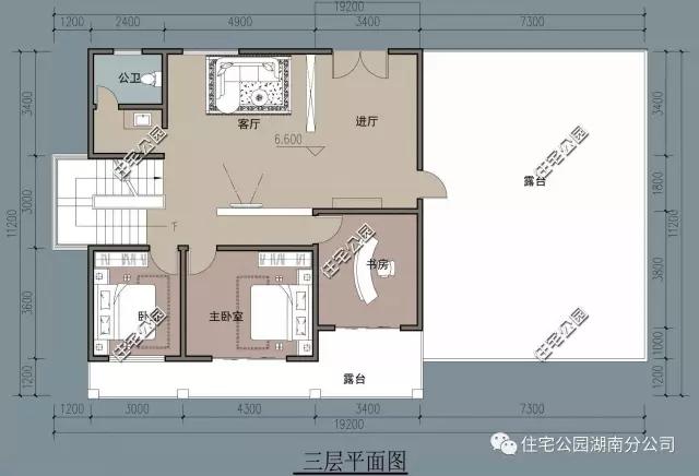 10套帶堂房的自建房戶型圖，喜歡堂房的快來看看