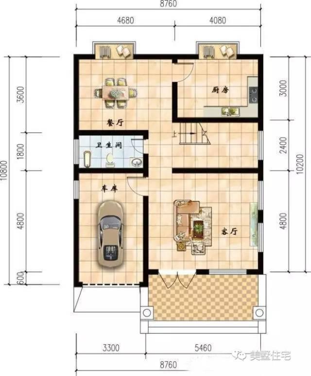 適合小宅基地的農(nóng)村房屋設(shè)計(jì)圖，小戶型建出大效果