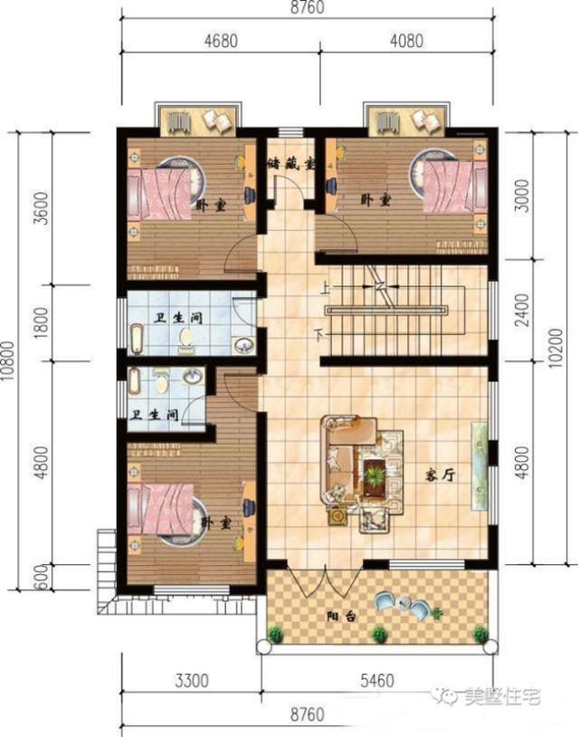 適合小宅基地的農(nóng)村房屋設(shè)計(jì)圖，小戶型建出大效果