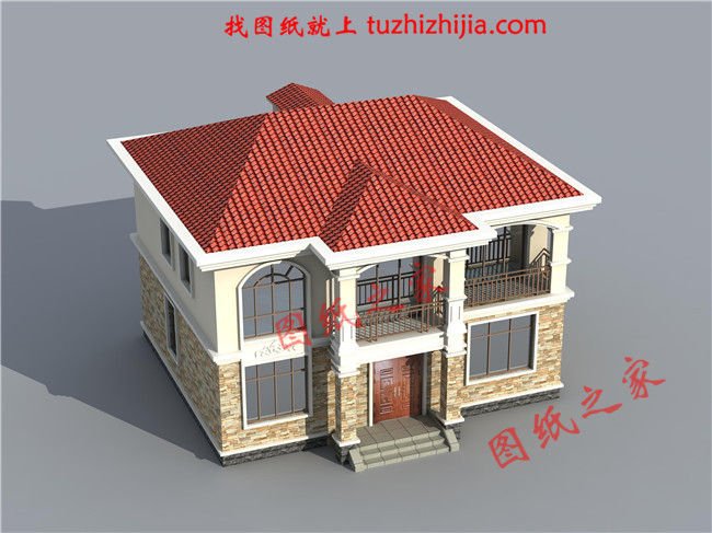 好看又簡單的二層樓房，經(jīng)濟(jì)實(shí)用型的農(nóng)村小別墅，占地135平米