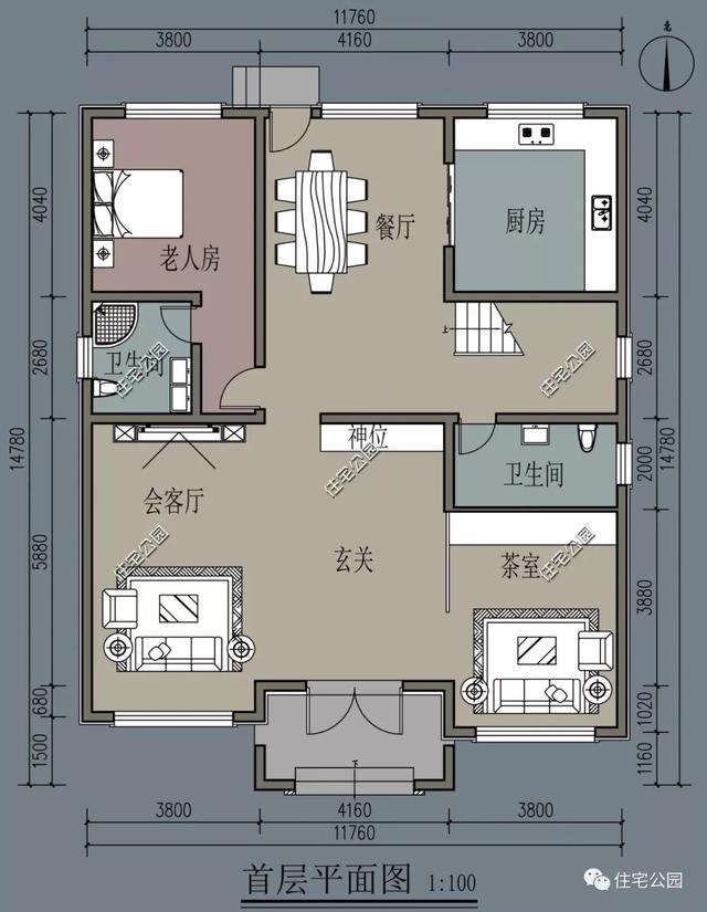 10套帶老人房的農(nóng)村別墅設(shè)計(jì)方案，老人住起來很方便