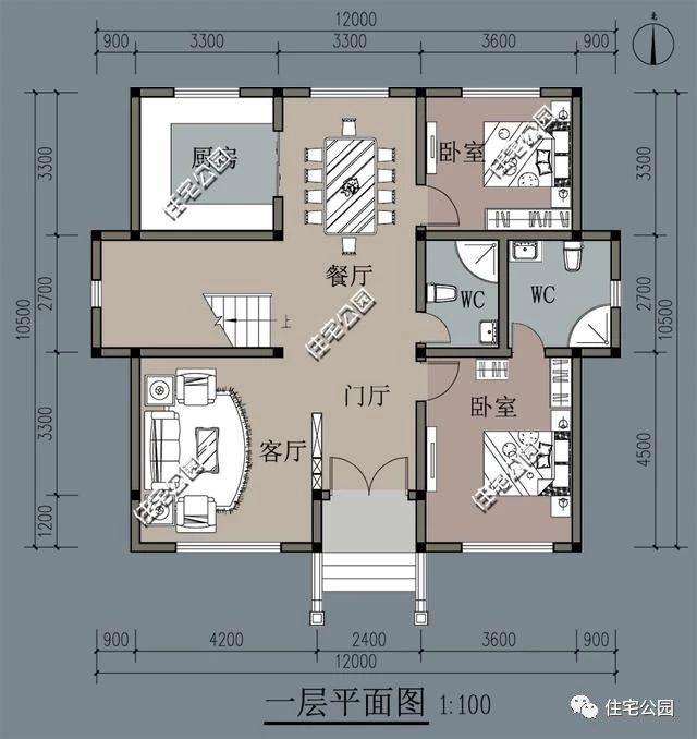 2024年全新設(shè)計(jì)的農(nóng)村別墅圖，建房的有福了
