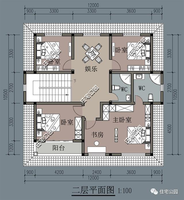 2024年全新設(shè)計(jì)的農(nóng)村別墅圖，建房的有福了