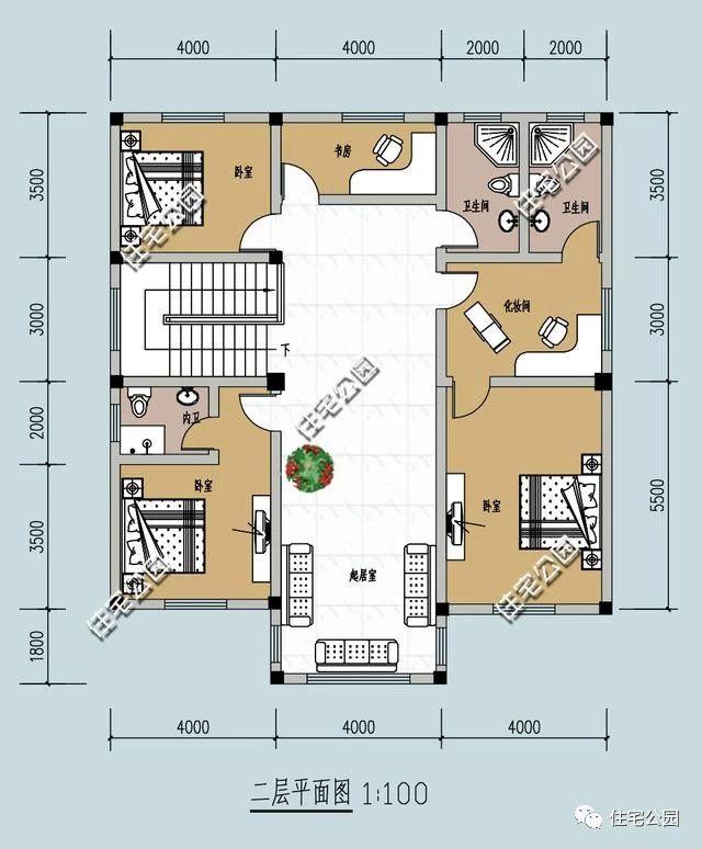 2024年全新設(shè)計(jì)的農(nóng)村別墅圖，建房的有福了