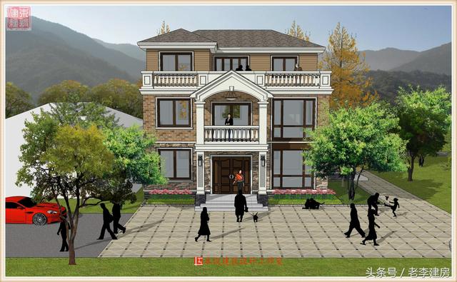 15x10三層房屋設(shè)計(jì)圖，外觀大氣，戶型實(shí)用