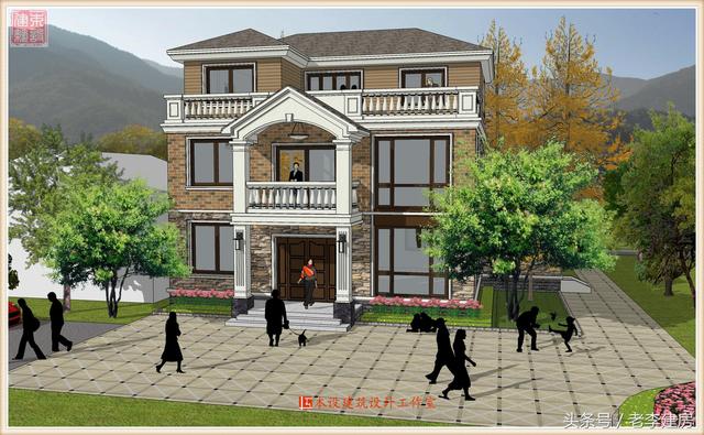 15x10三層房屋設(shè)計(jì)圖，外觀大氣，戶型實(shí)用