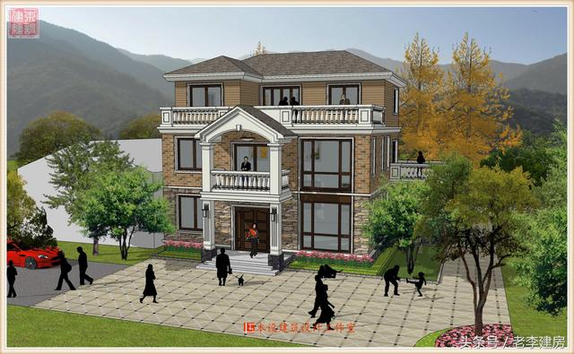 15x10三層房屋設(shè)計(jì)圖，外觀大氣，戶型實(shí)用