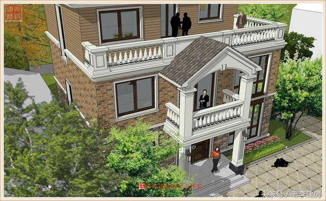 15x10三層房屋設(shè)計(jì)圖，外觀大氣，戶型實(shí)用