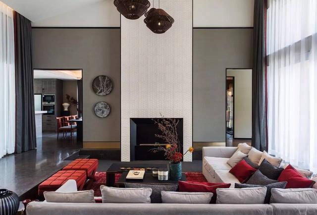 170㎡新中式風格別墅裝修案例實景圖，看完小編想重新裝修了