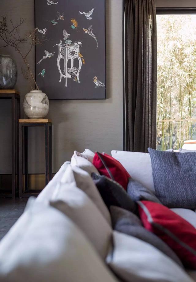 170㎡新中式風格別墅裝修案例實景圖，看完小編想重新裝修了