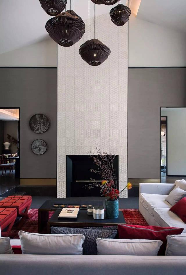 170㎡新中式風格別墅裝修案例實景圖，看完小編想重新裝修了