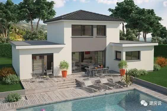 坡屋頂現(xiàn)代風(fēng)別墅圖片大全，漂亮極了