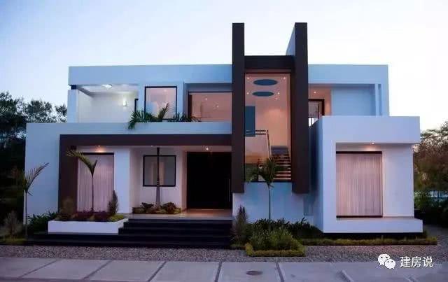 坡屋頂現(xiàn)代風(fēng)別墅圖片大全，漂亮極了