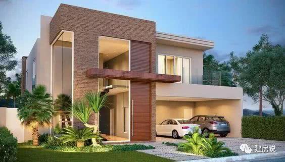 坡屋頂現(xiàn)代風(fēng)別墅圖片大全，漂亮極了