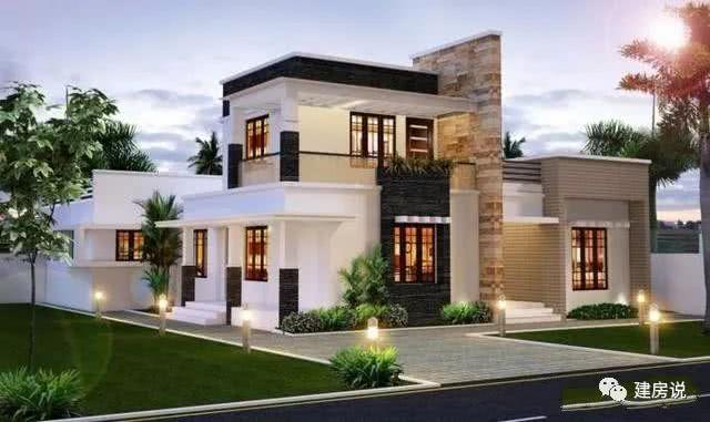 坡屋頂現(xiàn)代風(fēng)別墅圖片大全，漂亮極了