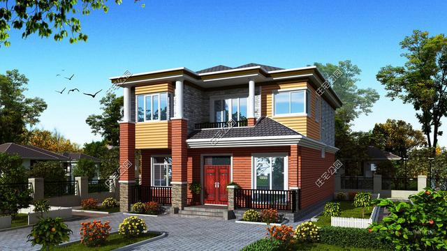 幾套25萬(wàn)造價(jià)的2層自建房戶型圖，不用攢錢(qián)也能建