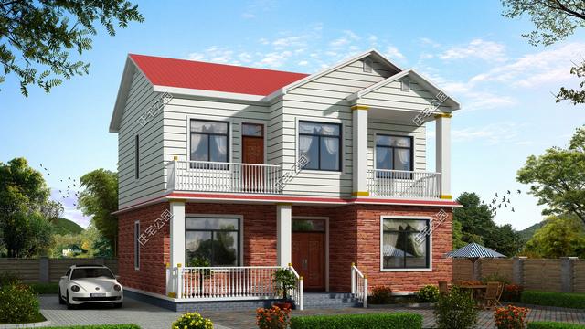 幾套25萬(wàn)造價(jià)的2層自建房戶型圖，不用攢錢(qián)也能建