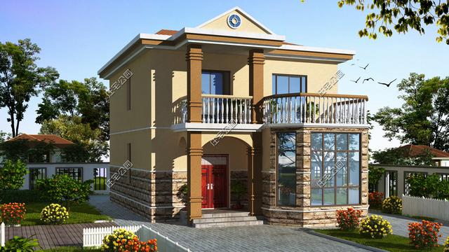 幾套25萬(wàn)造價(jià)的2層自建房戶型圖，不用攢錢(qián)也能建