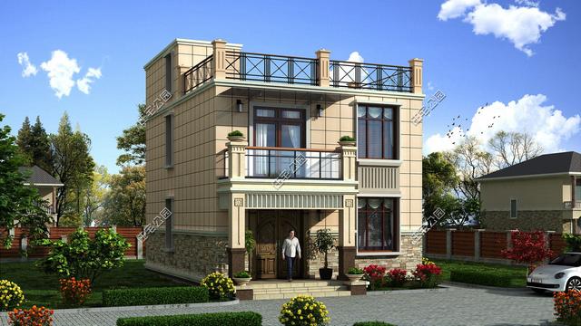 幾套25萬(wàn)造價(jià)的2層自建房戶型圖，不用攢錢(qián)也能建