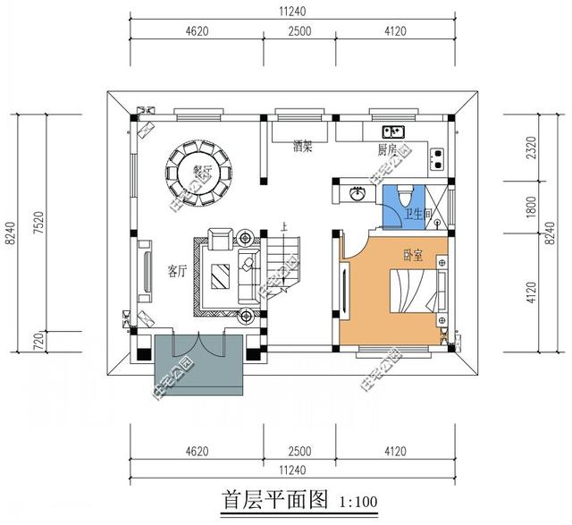 幾套25萬(wàn)造價(jià)的2層自建房戶型圖，不用攢錢(qián)也能建