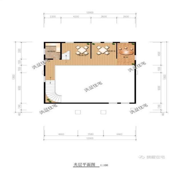 精選的三款農(nóng)村四層別墅戶型圖，攢夠錢肯定建一棟