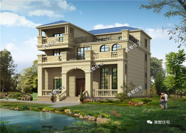 精選的三款農(nóng)村四層別墅戶型圖，攢夠錢肯定建一棟