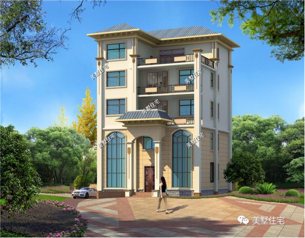 精選的三款農(nóng)村四層別墅戶型圖，攢夠錢肯定建一棟