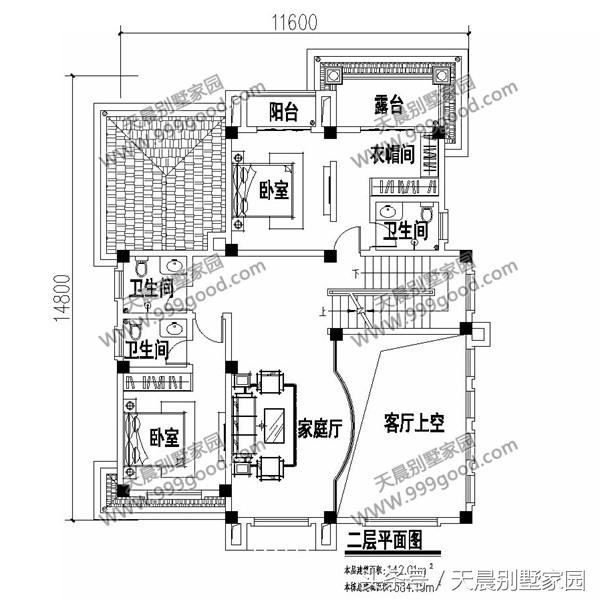 40萬帶大露臺的三層別墅設(shè)計圖，漂亮、高端