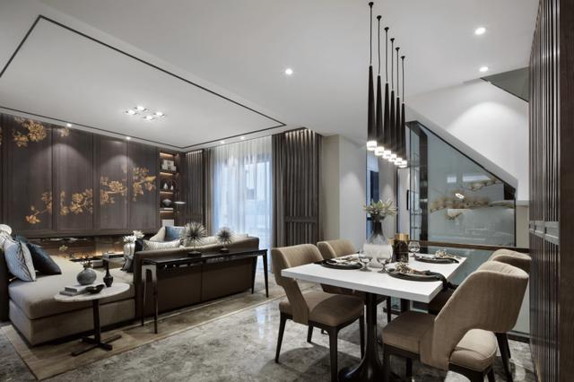 280㎡新中式古典風(fēng)格別墅裝修圖，低調(diào)奢華有內(nèi)涵