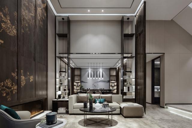 280㎡新中式古典風(fēng)格別墅裝修圖，低調(diào)奢華有內(nèi)涵