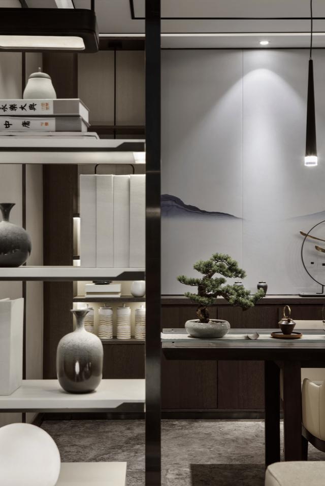 280㎡新中式古典風(fēng)格別墅裝修圖，低調(diào)奢華有內(nèi)涵