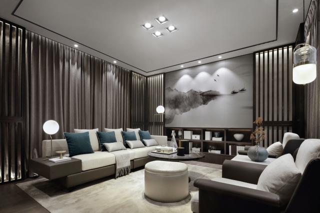 280㎡新中式古典風(fēng)格別墅裝修圖，低調(diào)奢華有內(nèi)涵